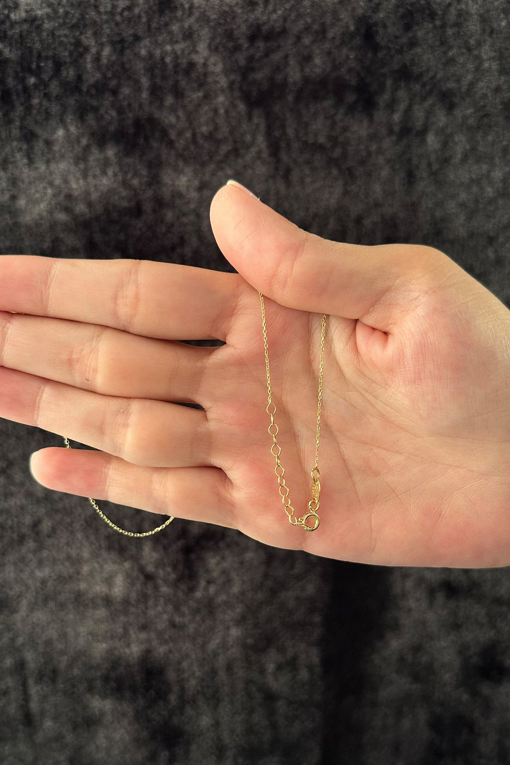 14ct Gold Arabic Letter Necklace